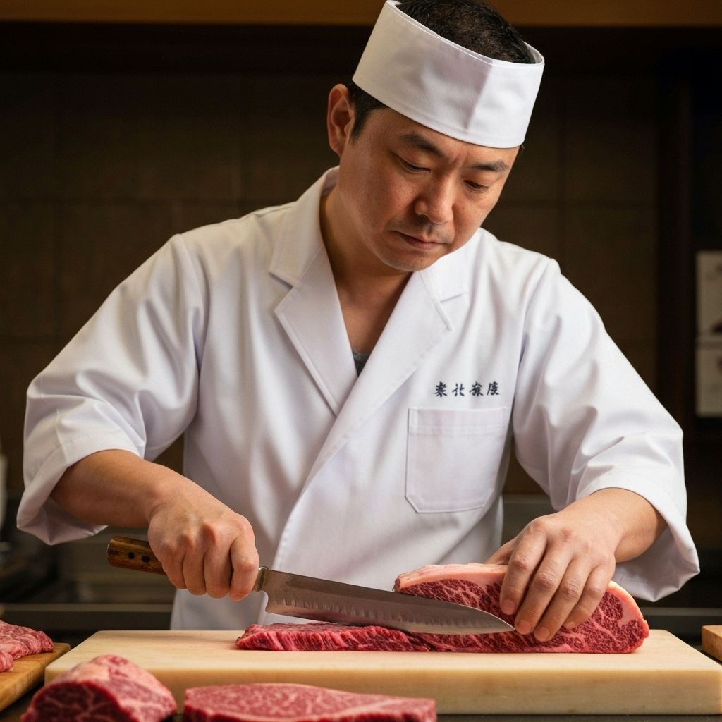 The Art of Japanese Butchery — How Wagyu is Cut, Not Killed